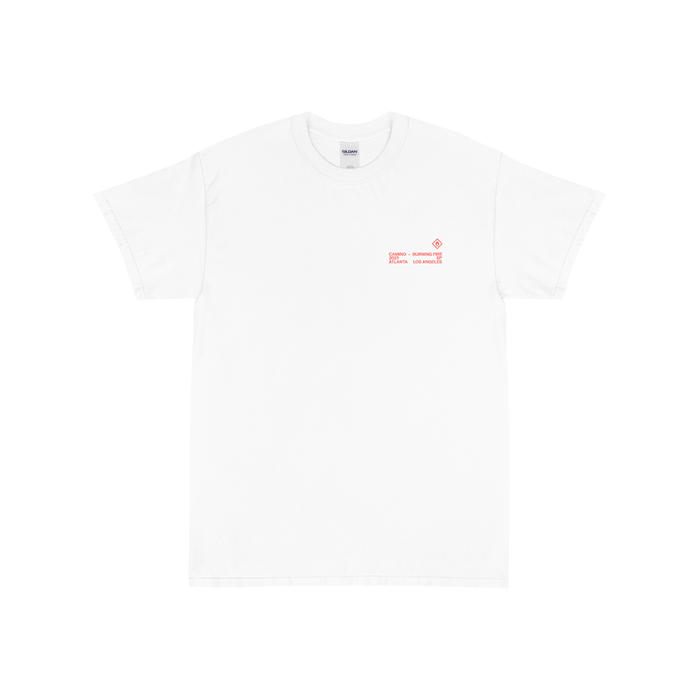 White CAMINO T-Shirt Front