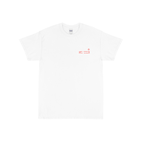 White CAMINO T-Shirt Front